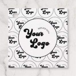 Étiquettes Cadeau Logo personnalisé Prix Motif Entreprise Commerce D