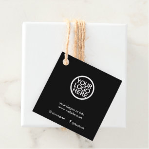 Étiquettes Cadeau Logo promotionnel personnalisé
