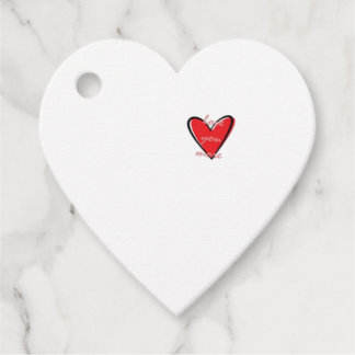 Étiquettes Cadeau Love You More Creative Minimal Style 