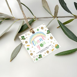 Étiquettes Cadeau Lucky One Birthday Thank You Favor Tag