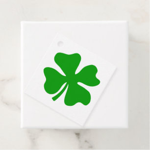 Étiquettes Cadeau Lucky trèfle Saint Patrick's Day fête en faveur ét