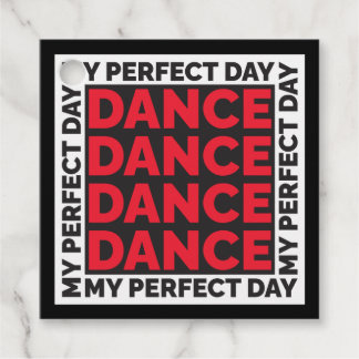 Étiquettes Cadeau Ma danse du jour parfaite