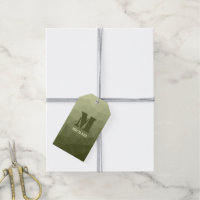 Maillon géométrique dégradé vert de l'Armée Monogr