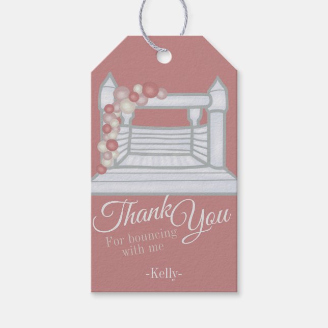 Étiquettes-cadeau Maison Blanche Boho (Devant)