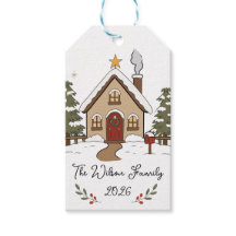 Maison de Noël Cosy Personnalisée
