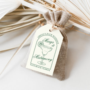 Étiquettes-cadeau Marges et mariage