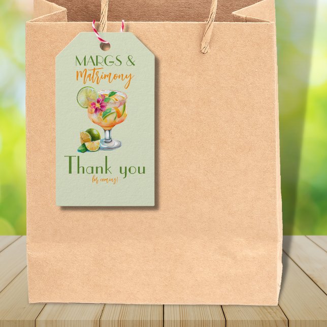 Étiquettes-cadeau Margs et Mariage Tequila & Fiesta Enterrement de V (Créateur téléchargé)