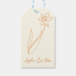 Étiquettes-cadeau Mariage