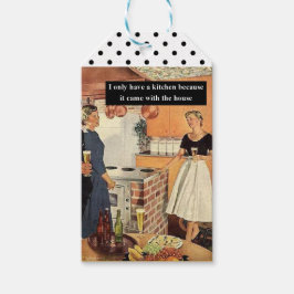 Étiquettes-cadeau Mariage ancien cuisine cocktails drôles douche de 