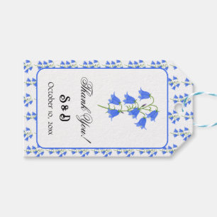 Étiquettes-cadeau Mariage aux jacinthes des bois