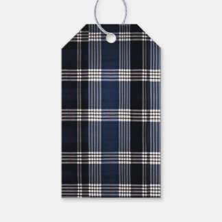 Étiquettes-cadeau Mariage bleu écossais Tartan Favour