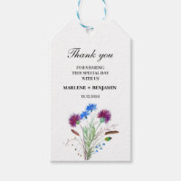Mariage d'aquarelle fleurie écossaise de chardon