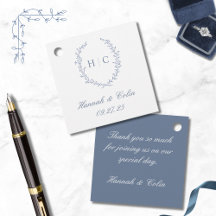 Mariage de crête botanique romantique