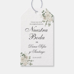 Étiquettes-cadeau Mariage élégant