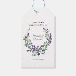 Étiquettes-cadeau Mariage Eucalyptus Boho Personnalisé