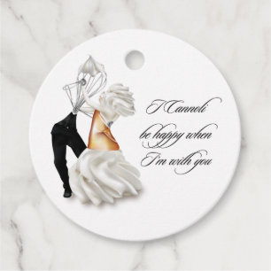Étiquettes Cadeau Mariage Italien Funny Cannoli