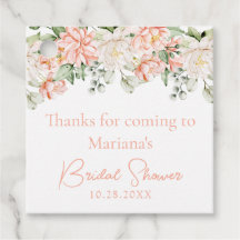 Mariage Peach Ivoire Floral Fête de mariage
