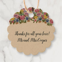 Marine Floral Bohème Chic Mariage Merci