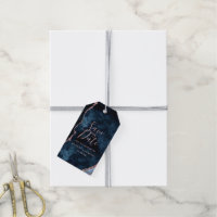 Marine Rose Gold Agate Marbre Enregistrer la date