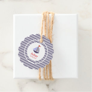 Étiquettes Cadeau Marinez Inspitation Design for Children's Event