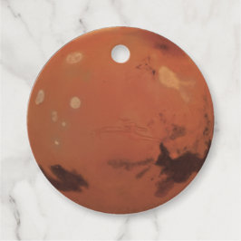 Étiquettes Cadeau Mars