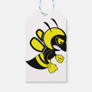 Étiquettes-cadeau méchante abeille