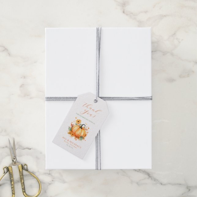 Étiquettes-cadeau Merci (Avec de la ficelle)