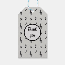 Étiquettes-cadeau Merci Appréciation Musique Enseignant Note musical