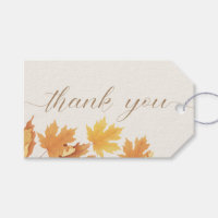 Merci - Baby shower automnal d'automne |