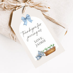 Étiquettes-cadeau Merci de Baby shower Little Sprout