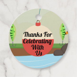 Étiquettes Cadeau Merci de célébrer O-Fish-al 1er anniversaire
