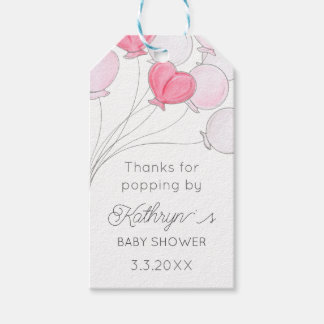 Étiquettes-cadeau Merci de Popping par Baby Balloon Favor Tag
