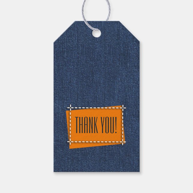 Étiquettes-cadeau Merci du Parti de la graduation (Devant)