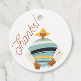 Étiquettes Cadeau Merci, emballage