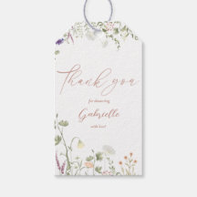 Merci Fête des mariées fleur sauvage