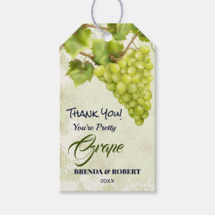 Étiquettes-cadeau Merci Fruit Raisonnable