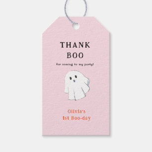 Étiquettes-cadeau Merci Halloween Fille Anniversaire