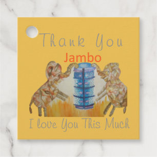 Étiquettes Cadeau Merci Je T'Aime Tant