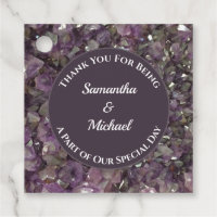 Merci mariage Gem Purple Amethyst Gemstone