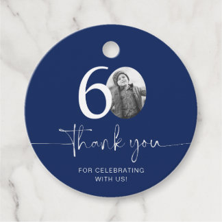 Étiquettes Cadeau Merci pour les 60 ans de la Marine