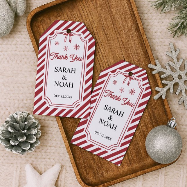 Étiquettes-cadeau Merci pour Noël  (Créateur téléchargé)