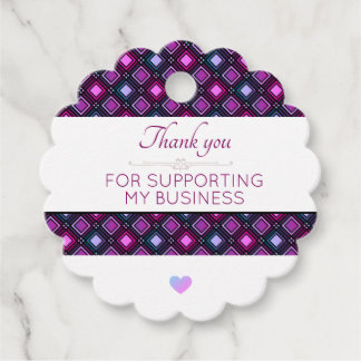 Étiquettes Cadeau Merci pour soutenir mon entreprise