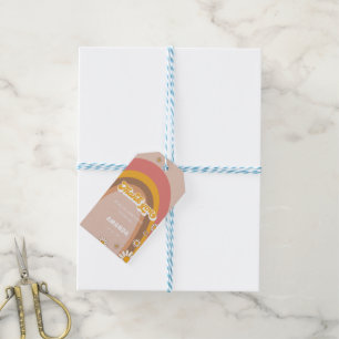 Étiquettes-cadeau Merci super Favor merci Balises cadeaux