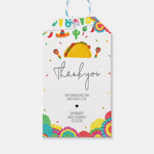 Étiquettes-cadeau Mexique Taco 'Bout A Baby shower Favoriser Tags