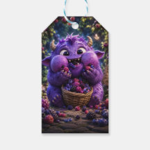 Mignon Monstre Fantastique Bandit de Baies Art de 