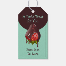 Étiquettes-cadeau Mint Chocolate Covered Strawberry A Little Treat