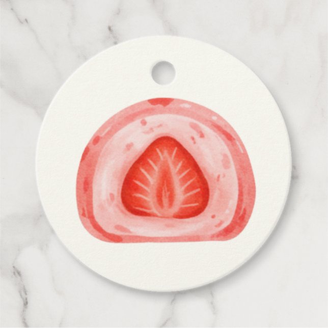 Étiquettes Cadeau Mochi-sweet and full of love! (Devant)