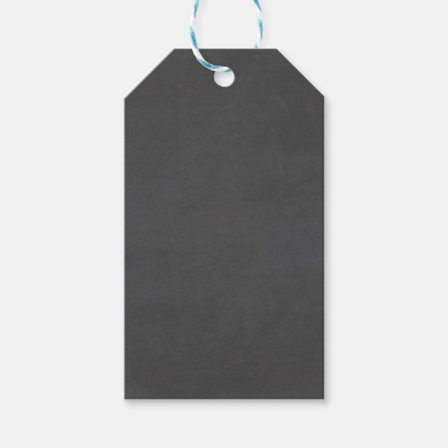 Étiquettes-cadeau Modèle - Personnaliser Arrière - plan du tableau d (Devant)