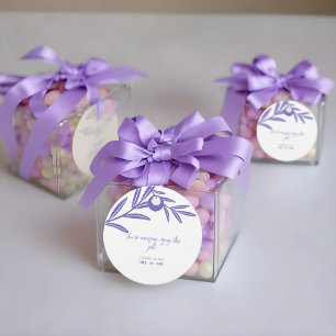 Étiquettes Cadeau moderne 2024 victor Purple Leafs