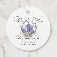 Moment du thé Téapot violet Shower de mariage